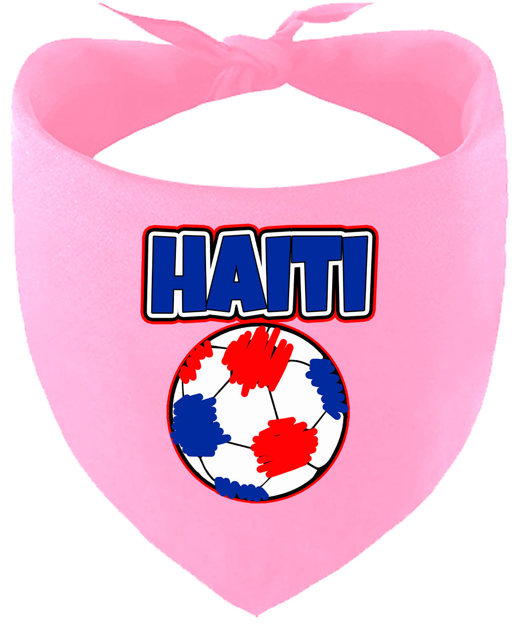 Haiti Soccer Pet Bandana