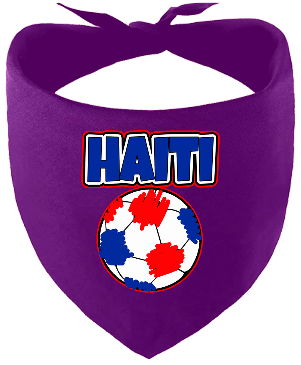Haiti Soccer Pet Bandana