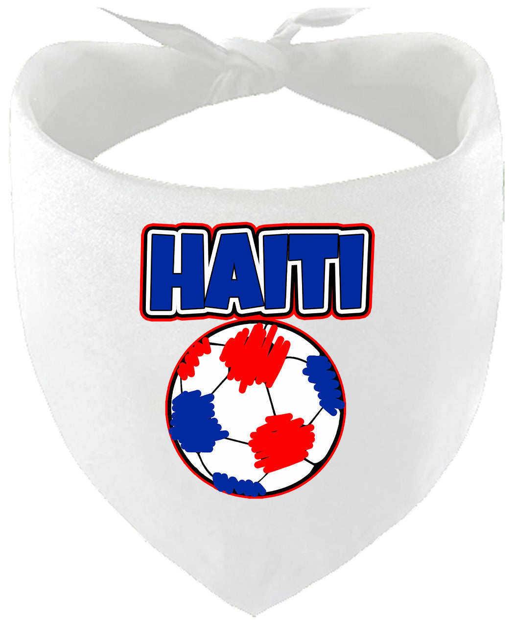 Haiti Soccer Pet Bandana
