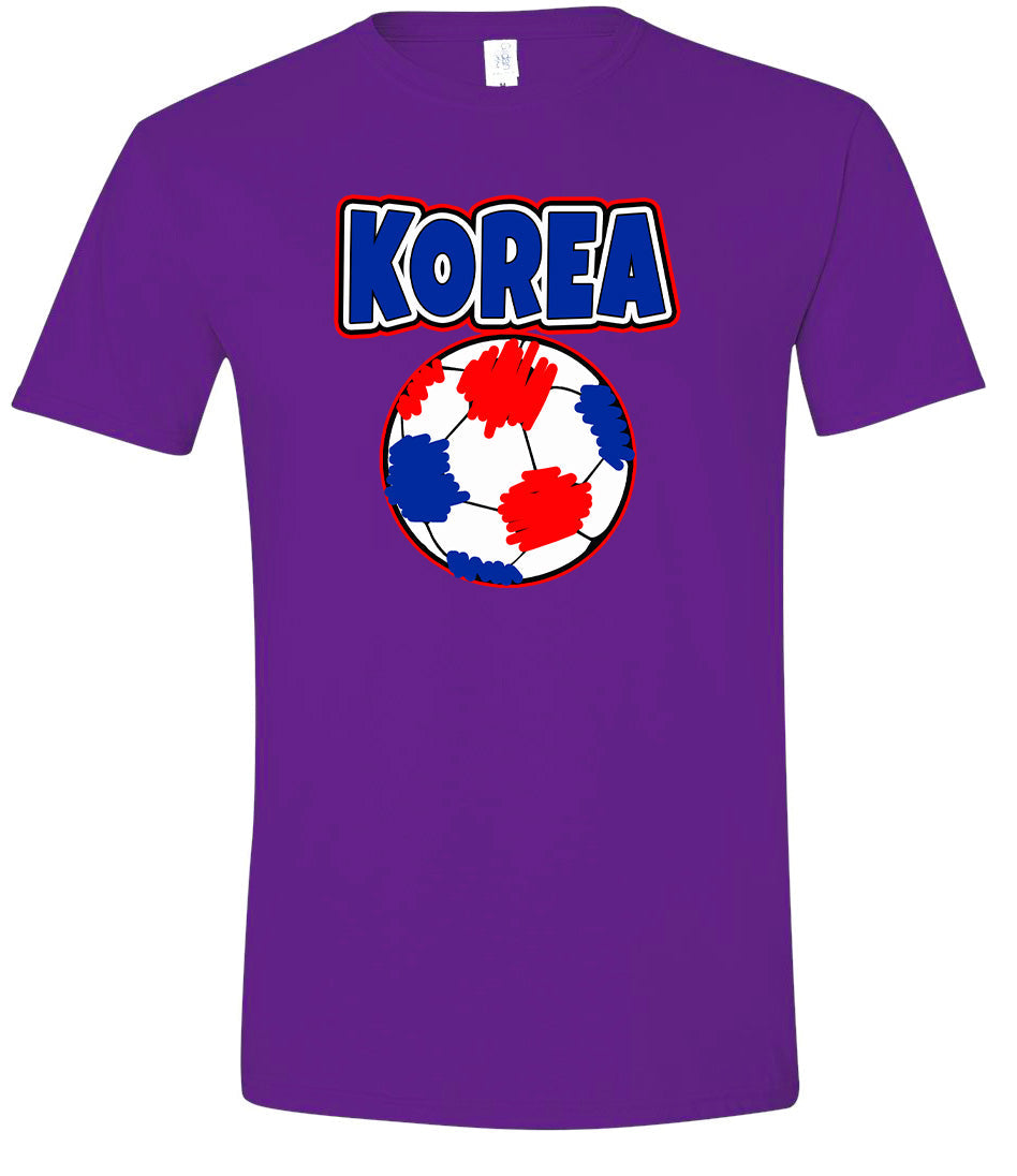 Korea Soccer Children's Gildan Soft Shirt