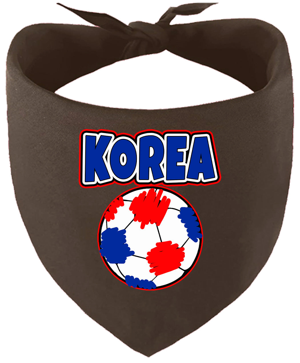 Korea Soccer Pet Bandana