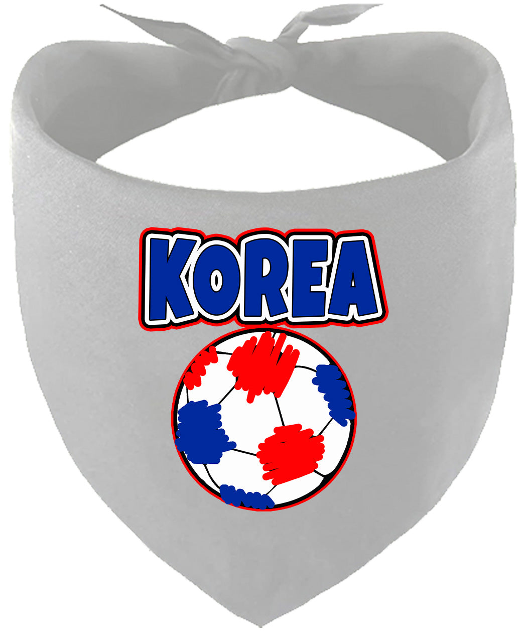 Korea Soccer Pet Bandana
