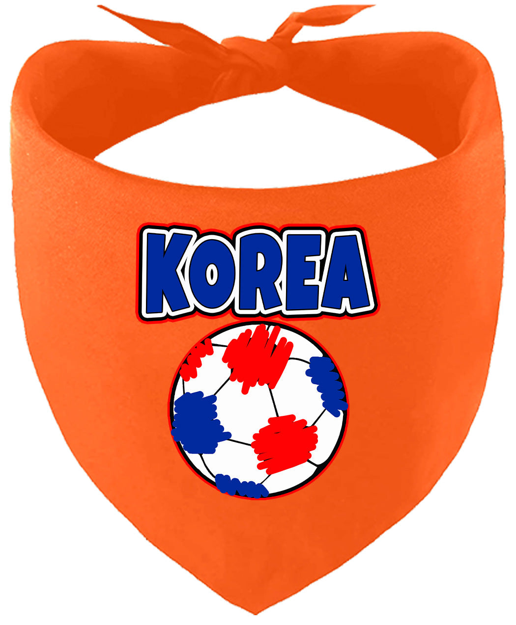 Korea Soccer Pet Bandana