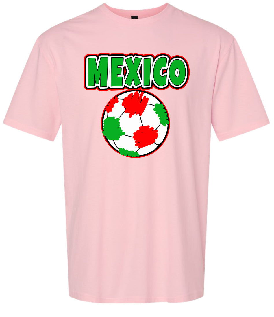 Mexico Soccer Children's Gildan Soft Shirt