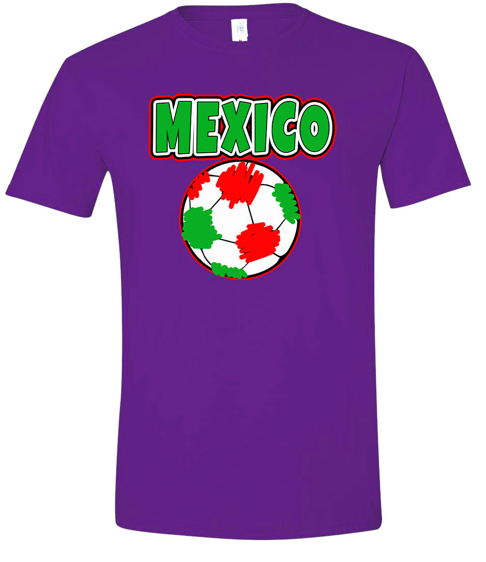 Mexico Soccer Children's Gildan Soft Shirt