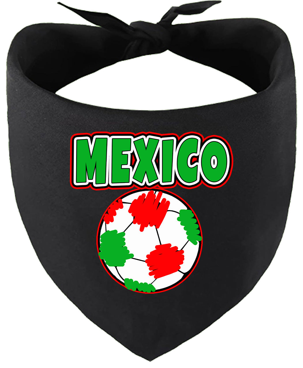 Mexico Soccer Pet Bandana