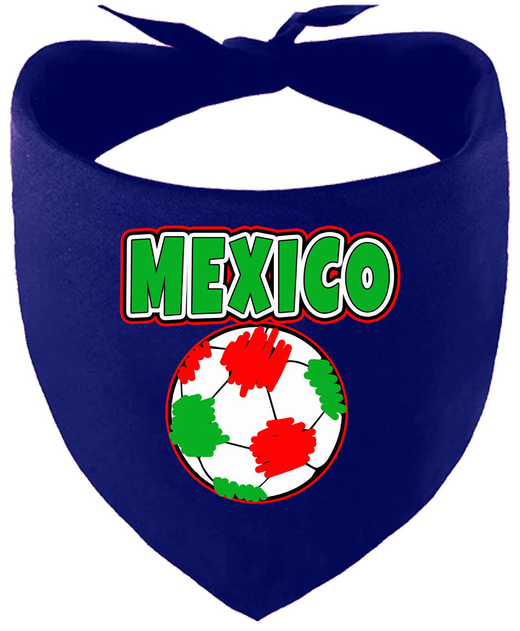 Mexico Soccer Pet Bandana