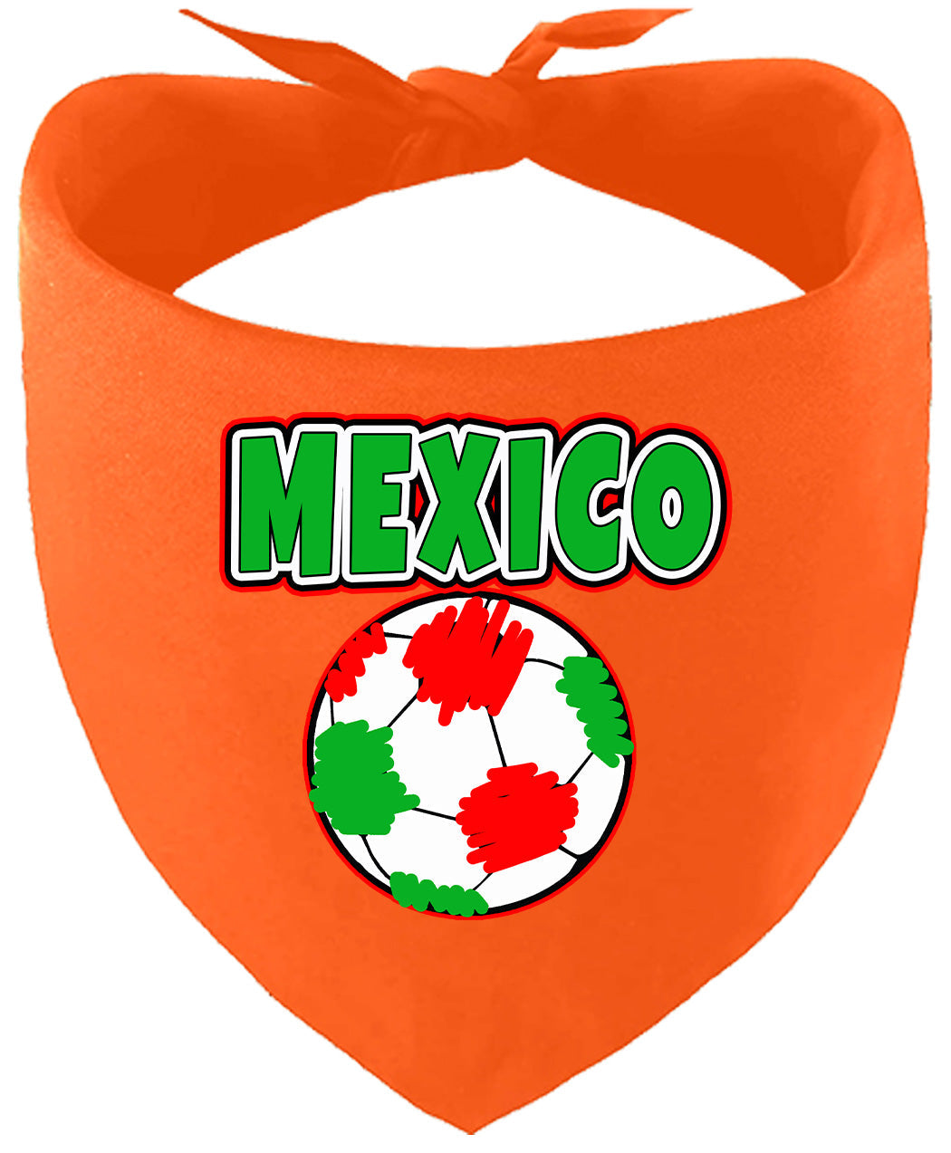 Mexico Soccer Pet Bandana