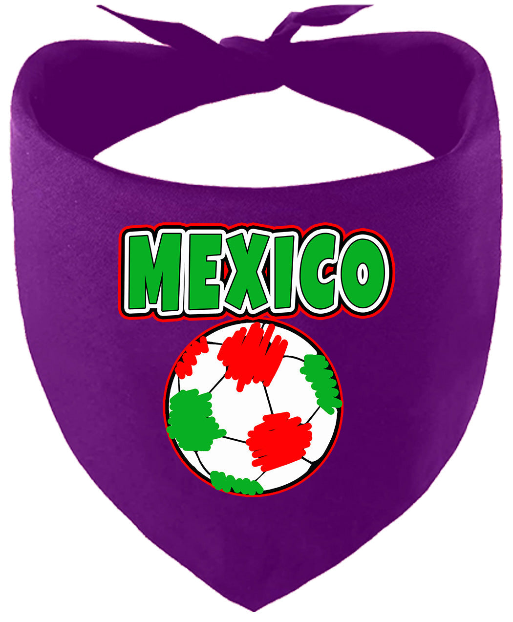 Mexico Soccer Pet Bandana