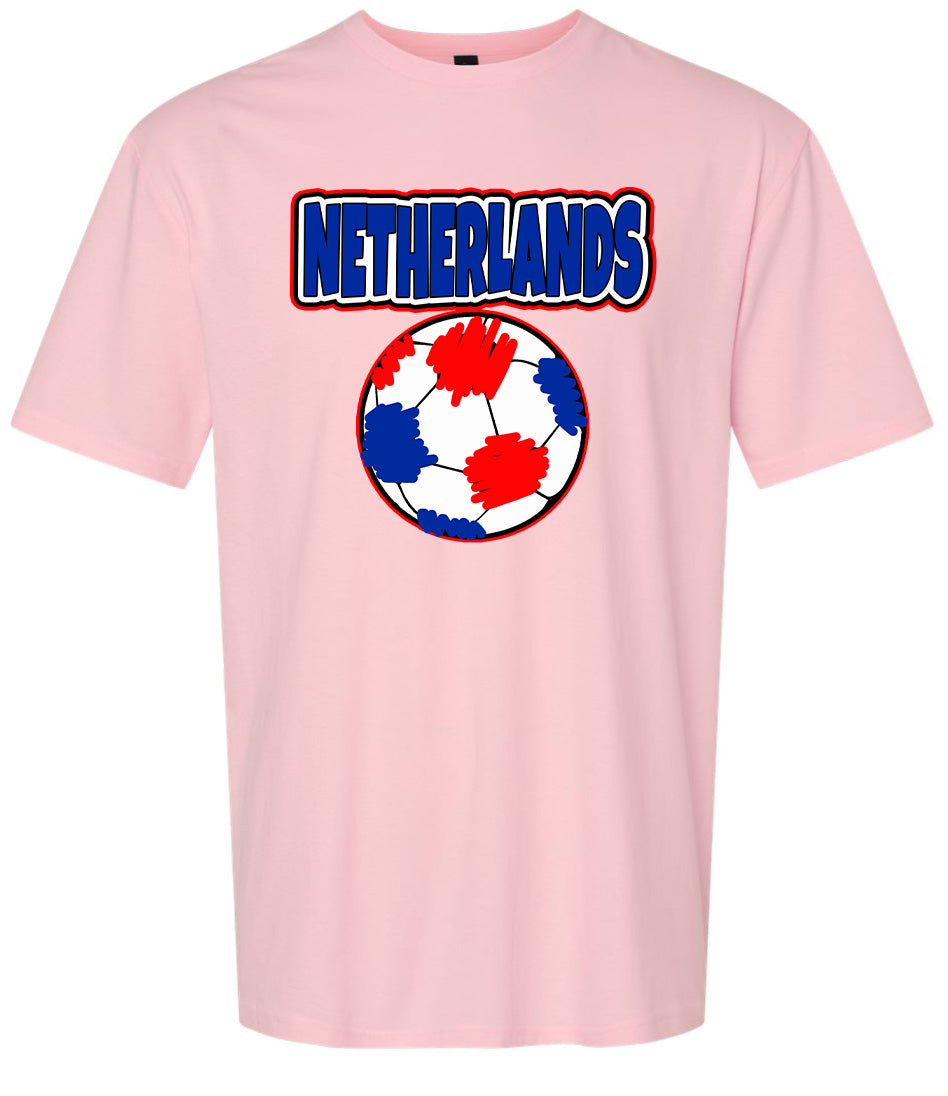 Netherlands Soccer Children's Gildan Soft Shirt