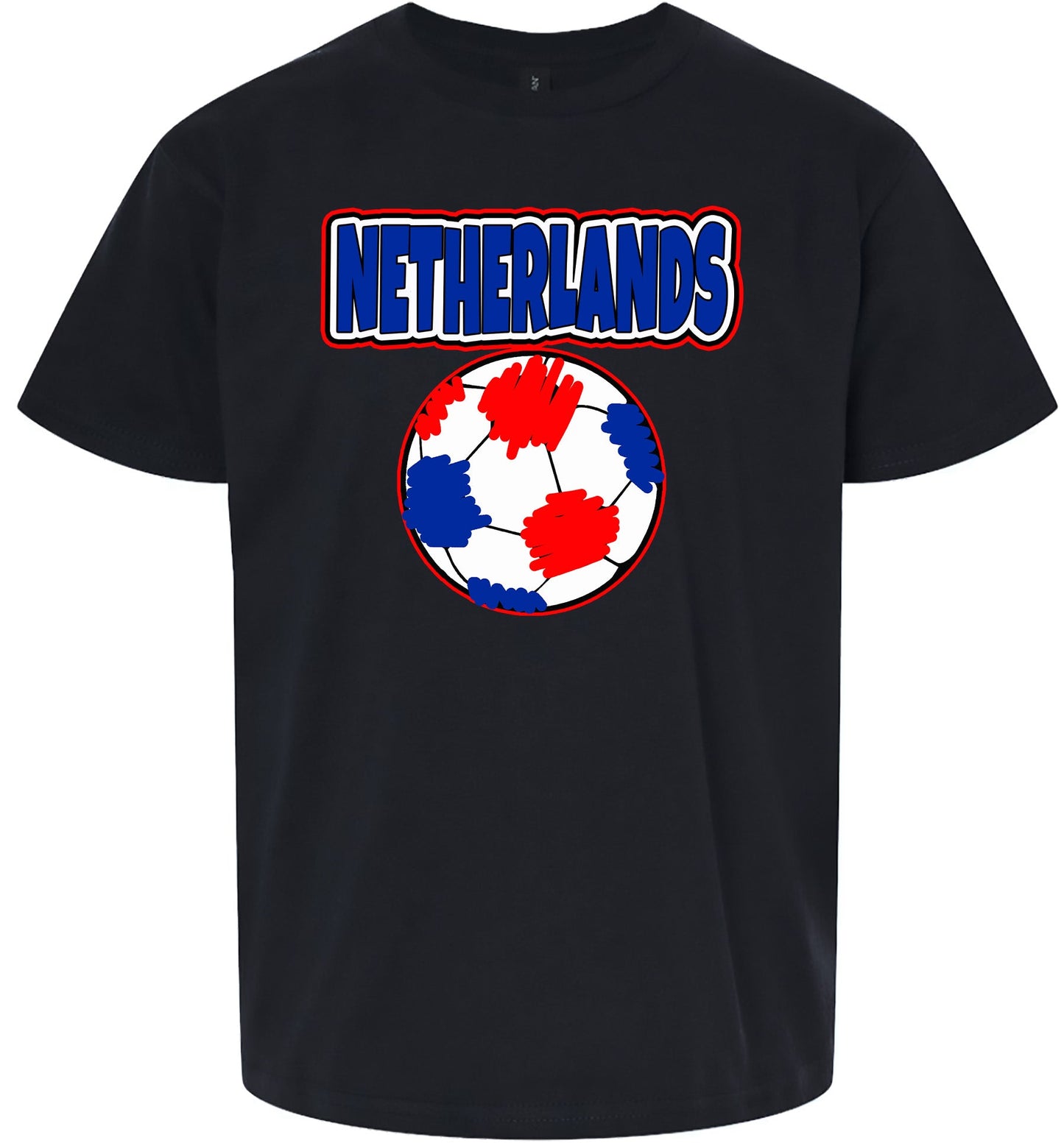 Netherlands Soccer Children's Gildan Soft Shirt