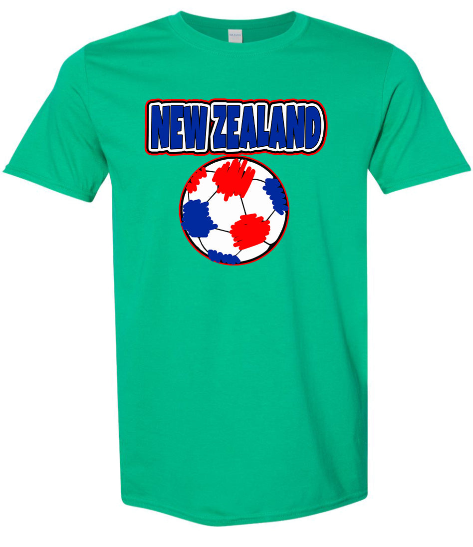 New Zealand Soccer Children's Gildan Soft Shirt