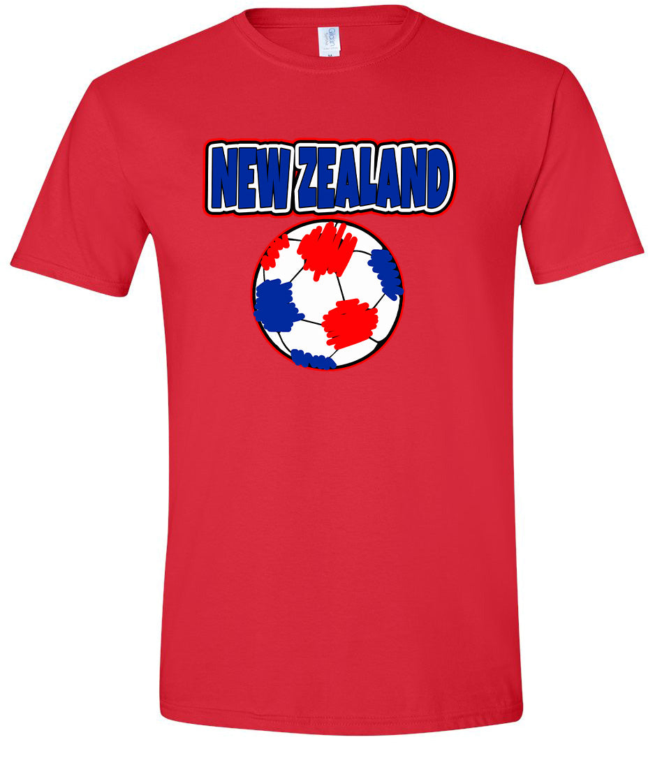 New Zealand Soccer Children's Gildan Soft Shirt