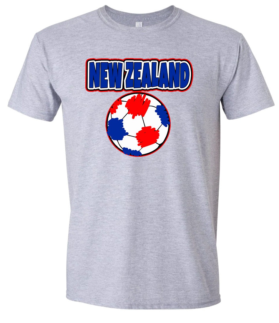 New Zealand Soccer Children's Gildan Soft Shirt