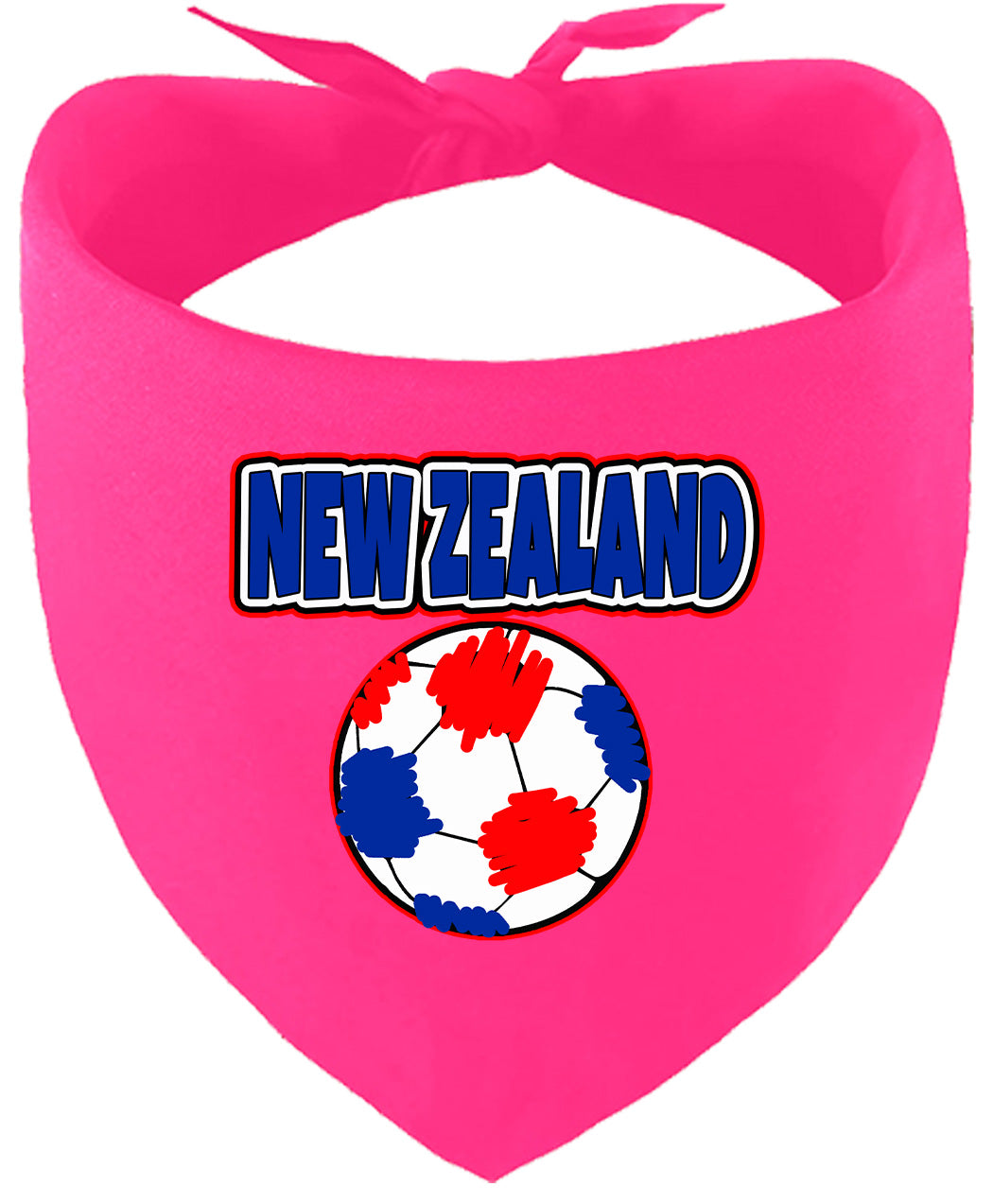New Zealand Soccer Pet Bandana