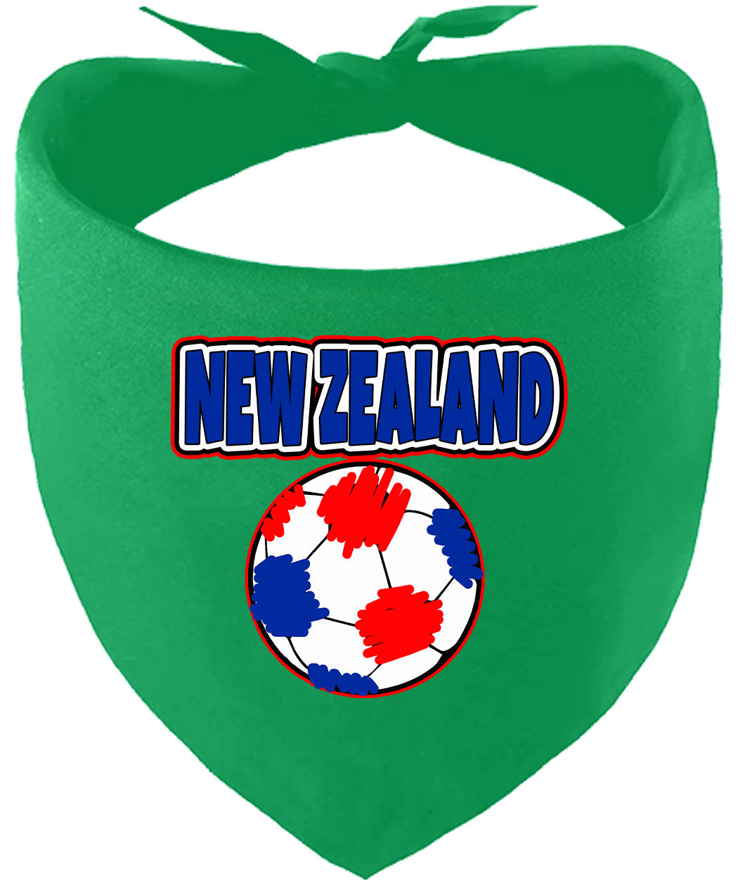 New Zealand Soccer Pet Bandana