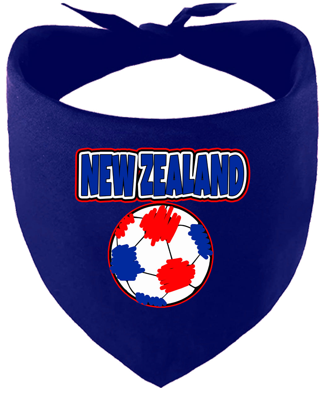 New Zealand Soccer Pet Bandana