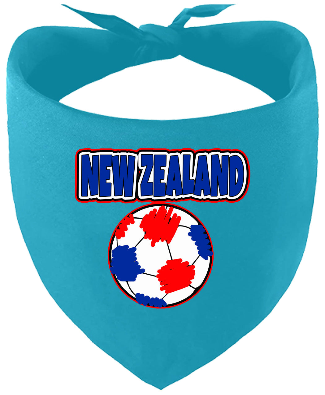 New Zealand Soccer Pet Bandana