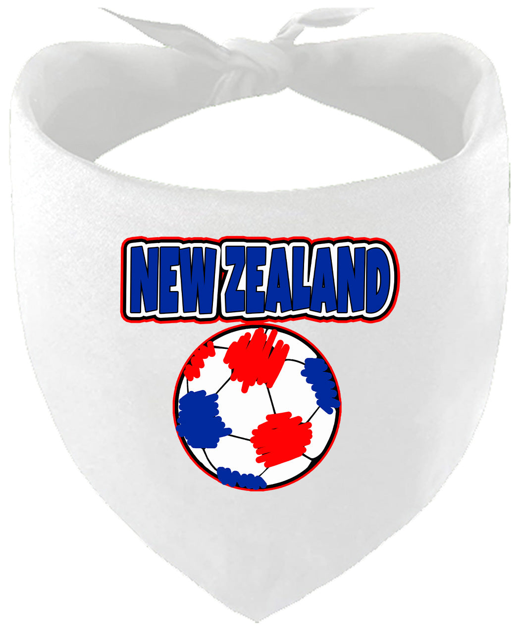 New Zealand Soccer Pet Bandana