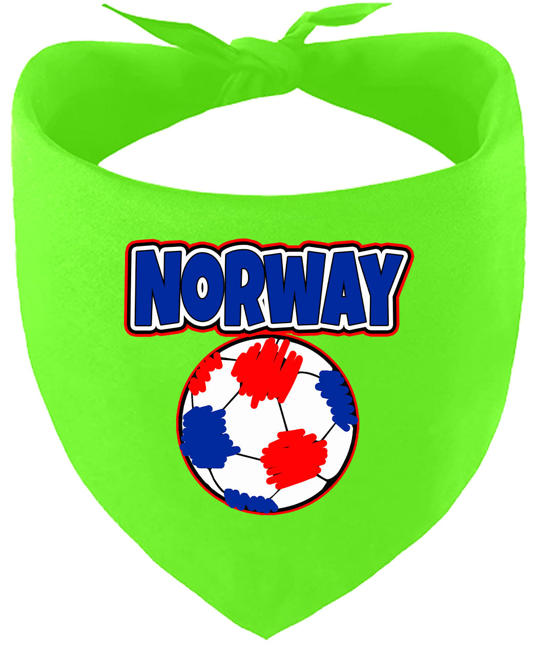 Norway Soccer Pet Bandana