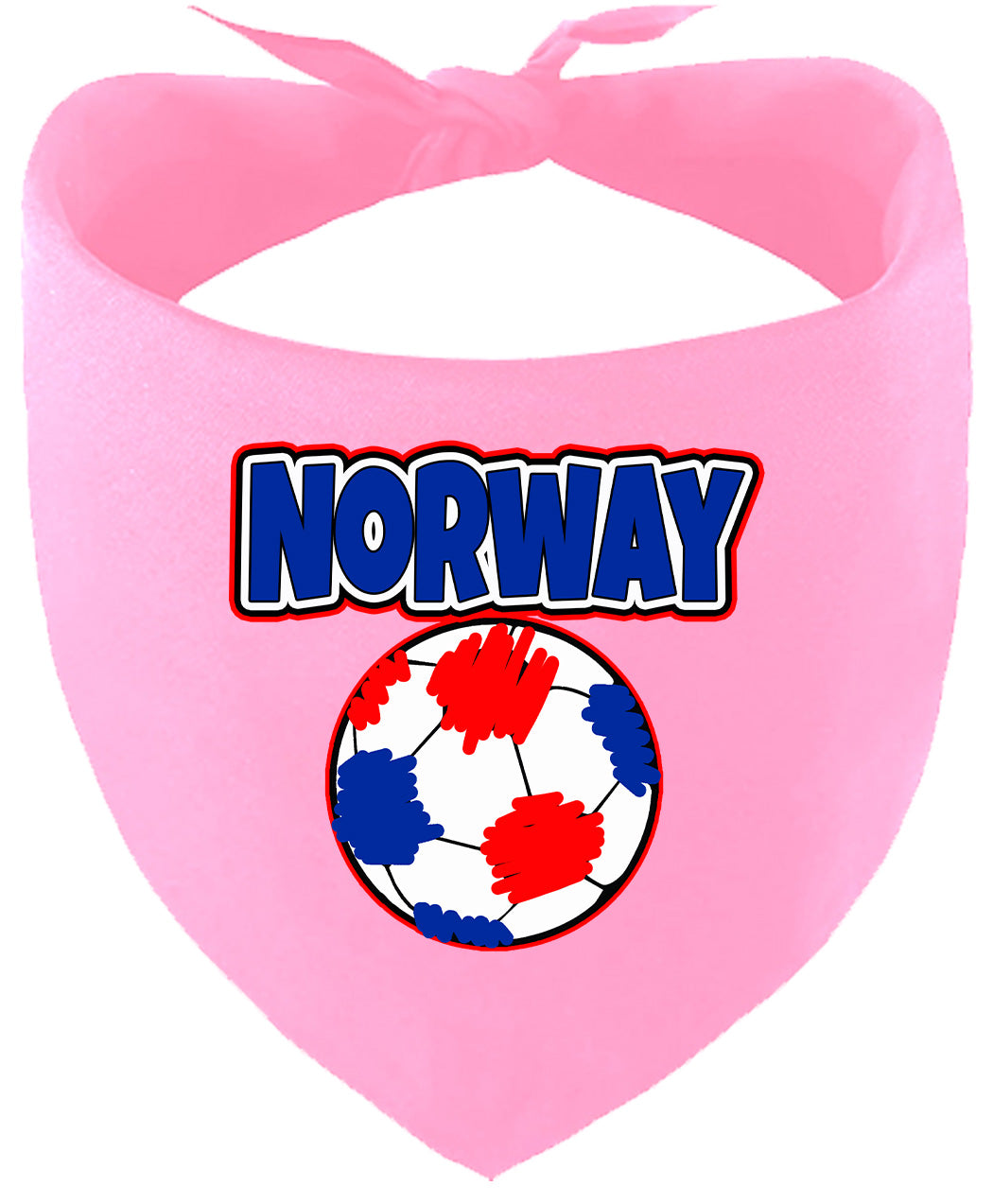 Norway Soccer Pet Bandana