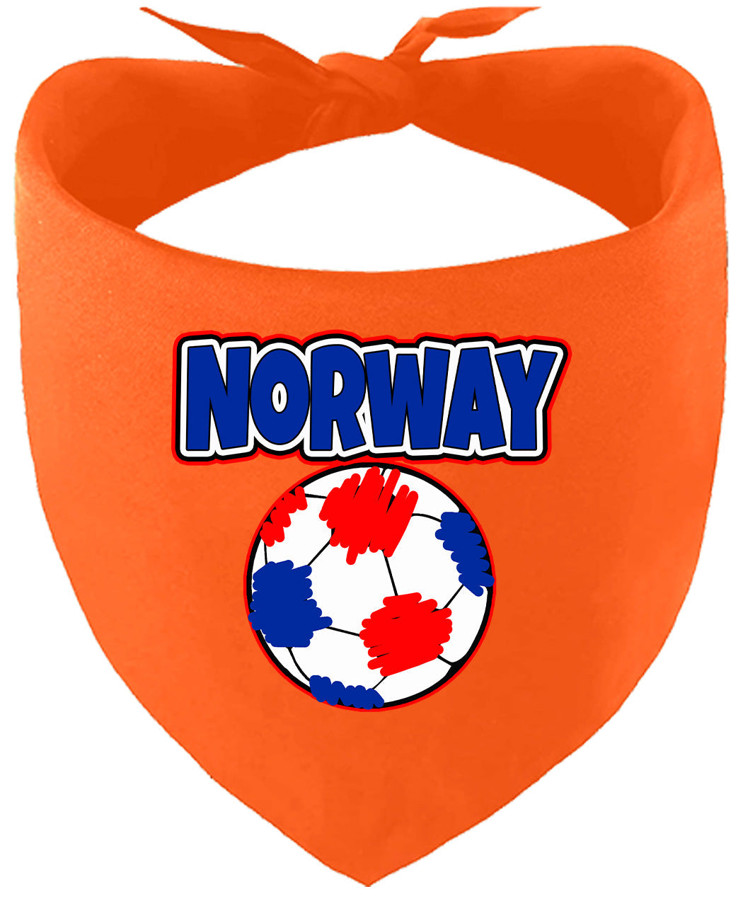 Norway Soccer Pet Bandana