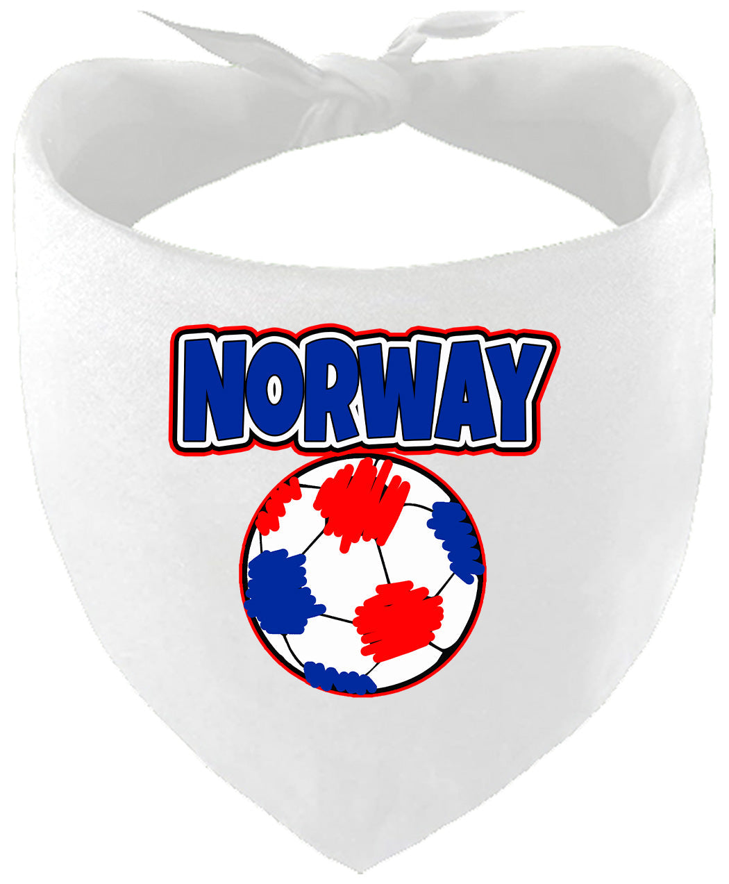 Norway Soccer Pet Bandana