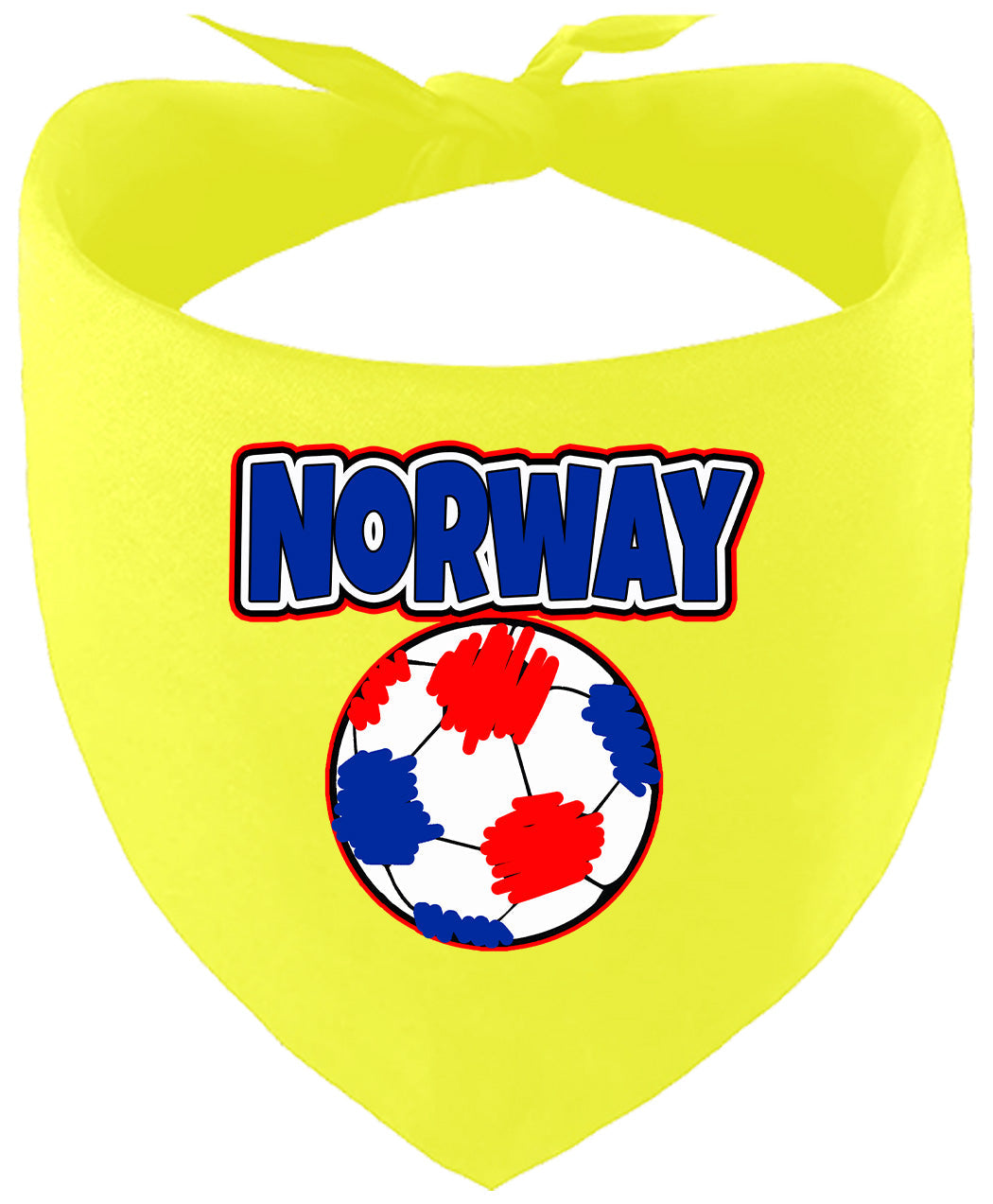Norway Soccer Pet Bandana