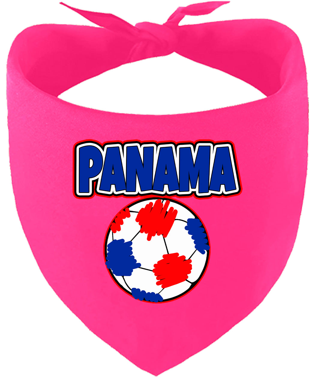 Panama Soccer Pet Bandana
