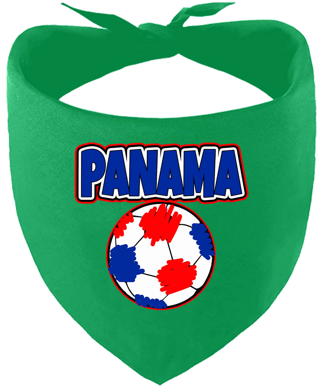 Panama Soccer Pet Bandana