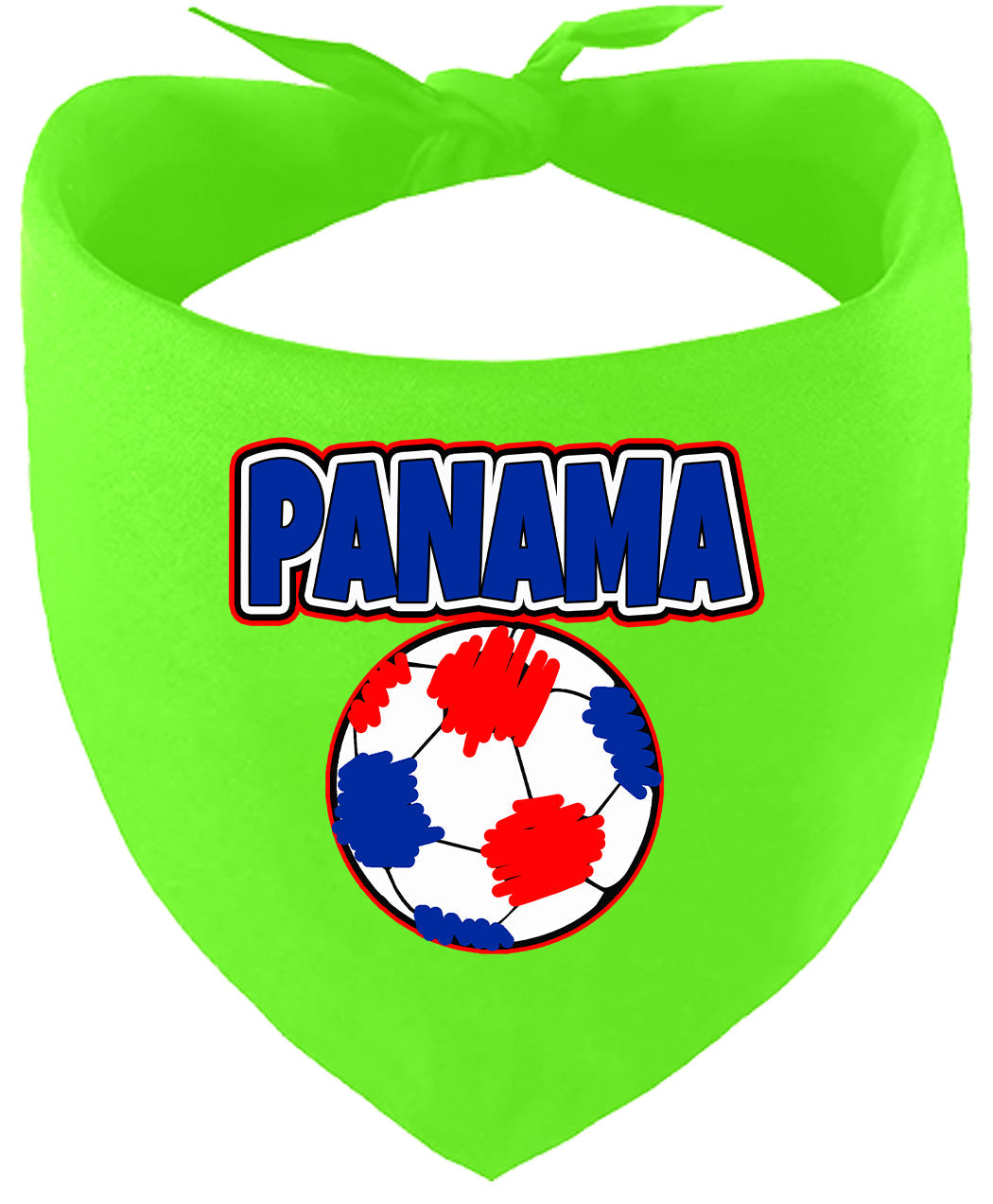 Panama Soccer Pet Bandana