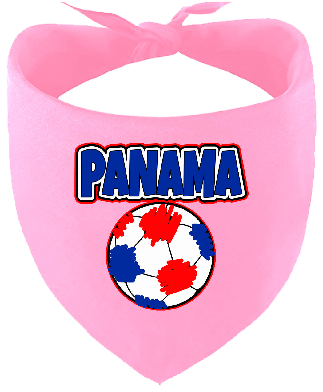 Panama Soccer Pet Bandana