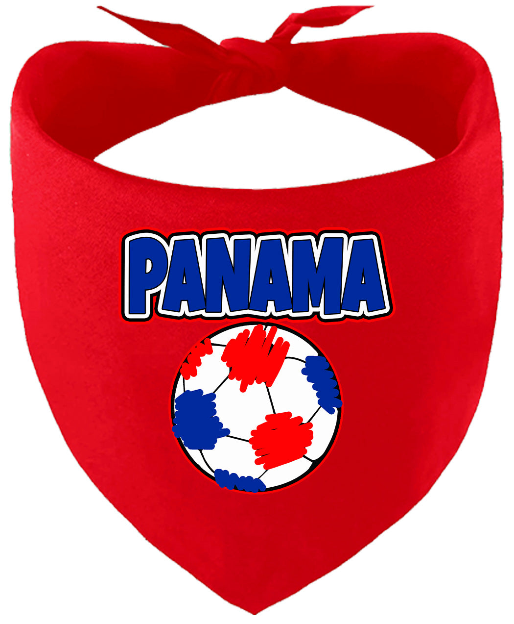 Panama Soccer Pet Bandana