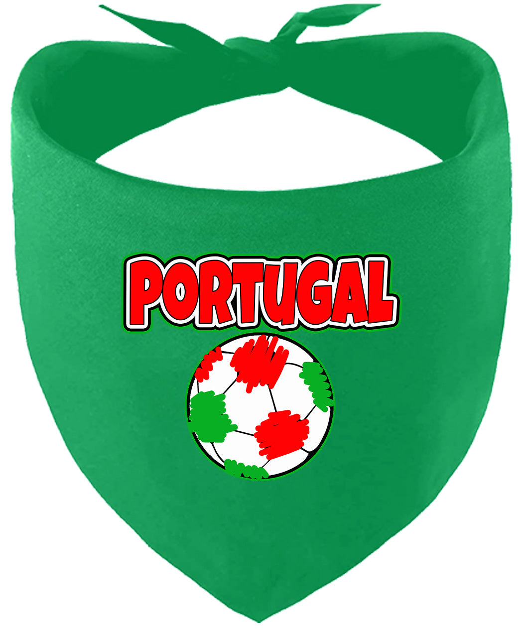 Portugal Soccer Pet Bandana
