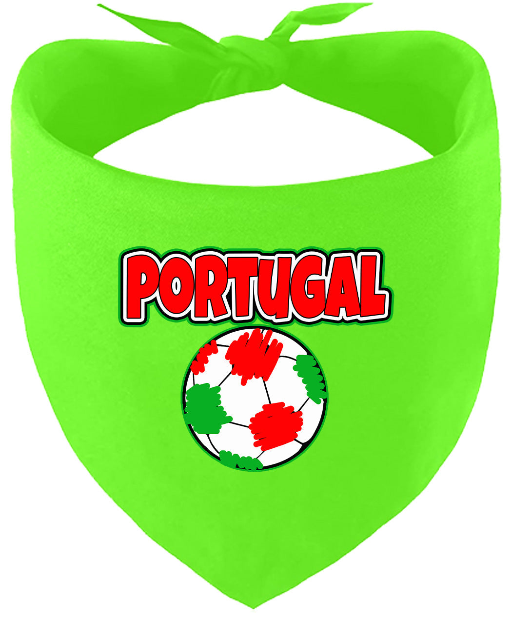 Portugal Soccer Pet Bandana