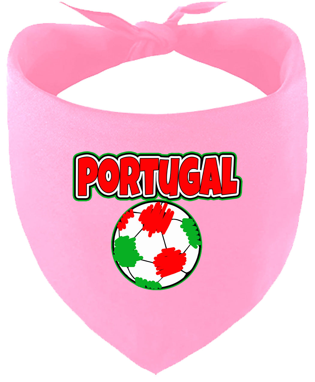 Portugal Soccer Pet Bandana