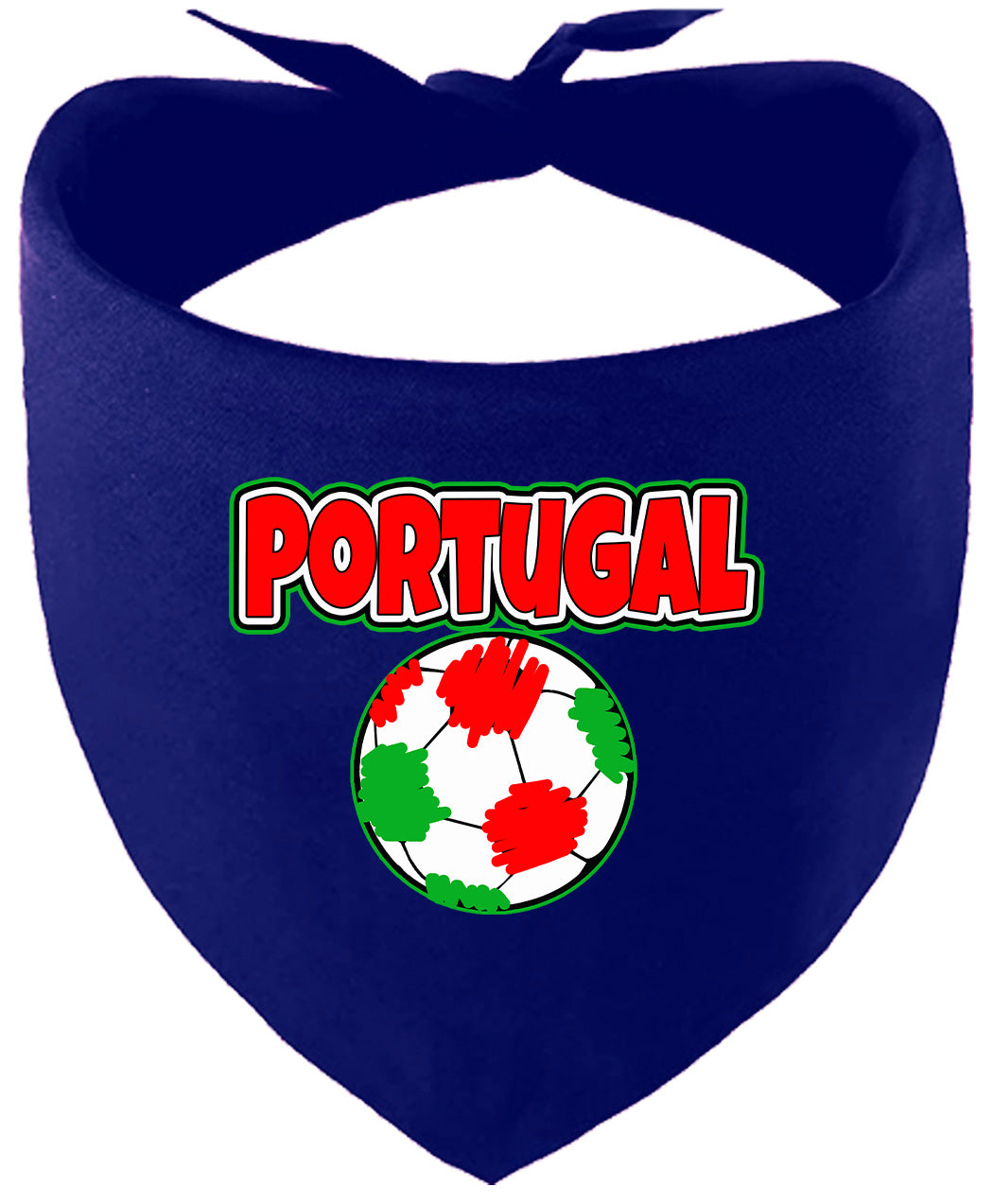 Portugal Soccer Pet Bandana
