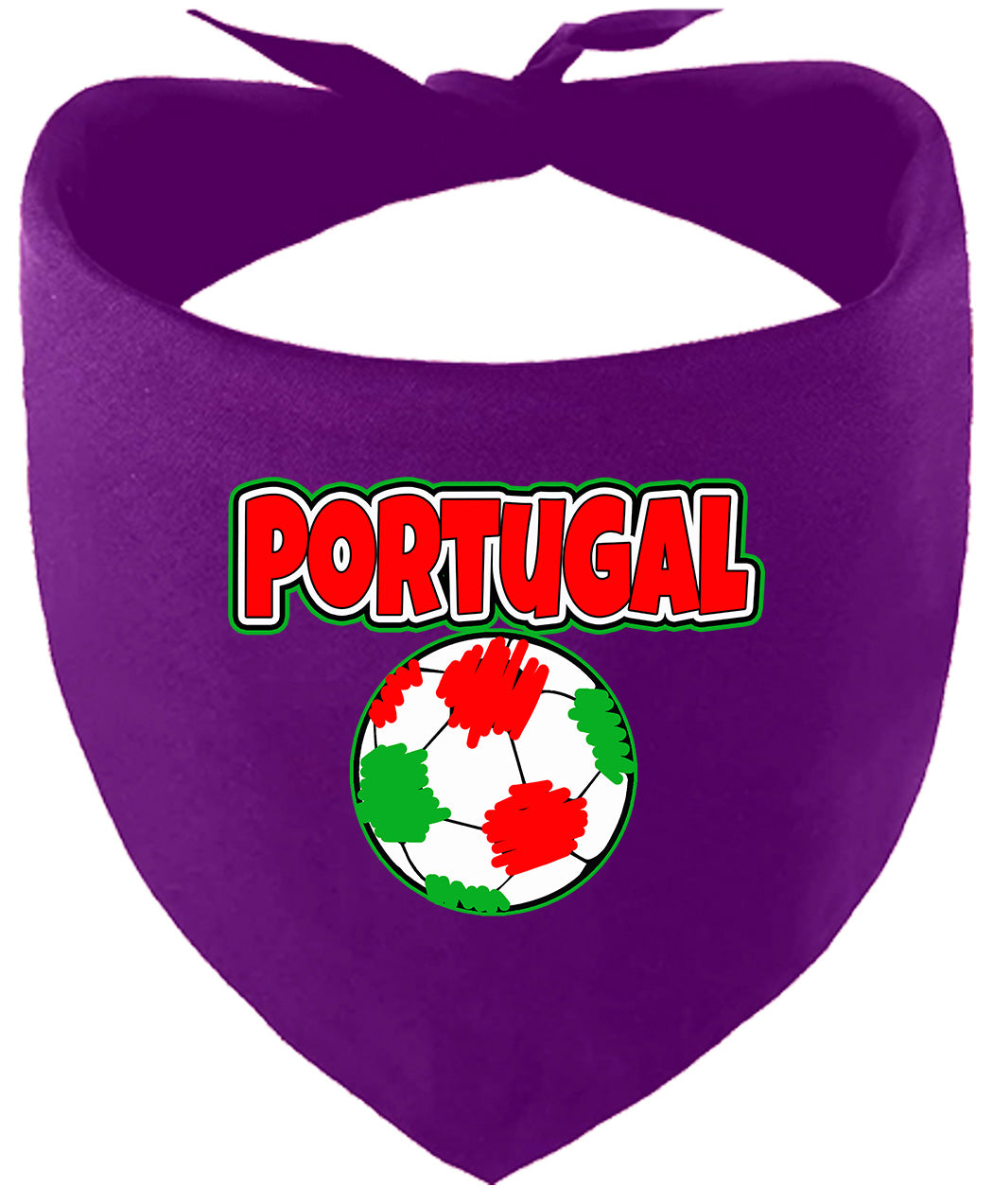 Portugal Soccer Pet Bandana