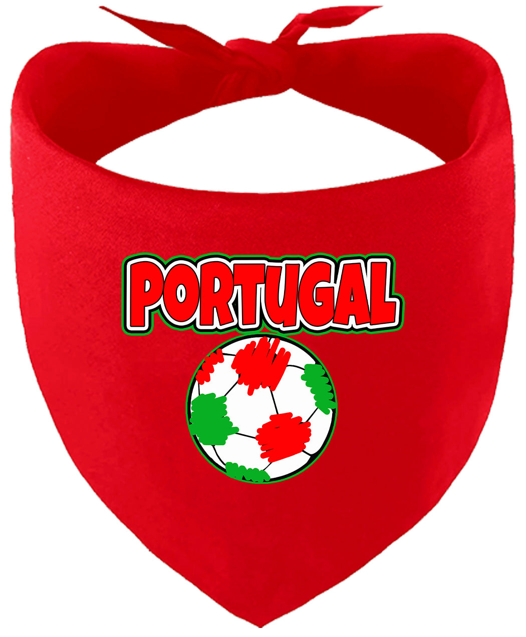 Portugal Soccer Pet Bandana