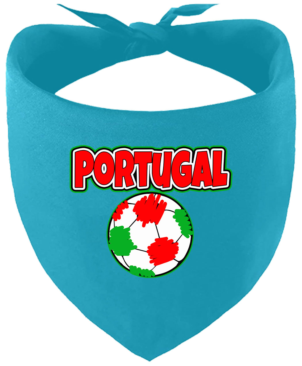 Portugal Soccer Pet Bandana