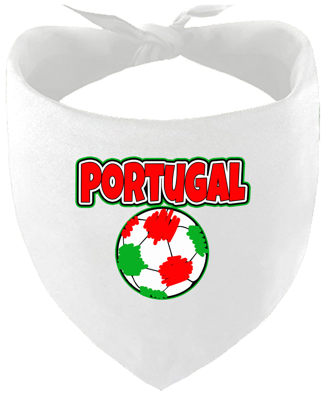 Portugal Soccer Pet Bandana