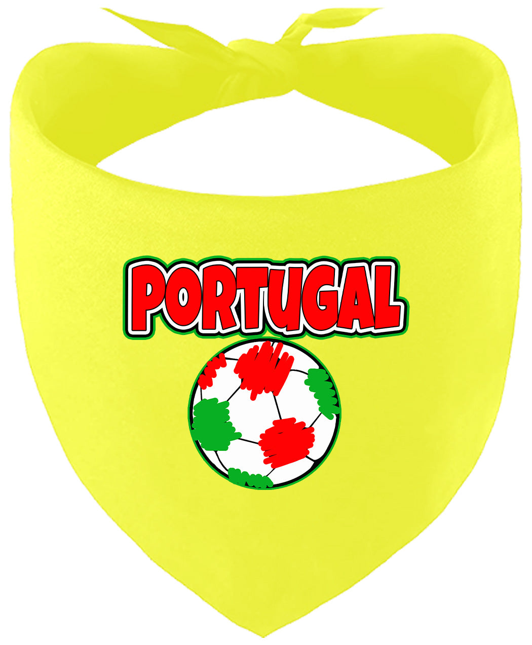 Portugal Soccer Pet Bandana