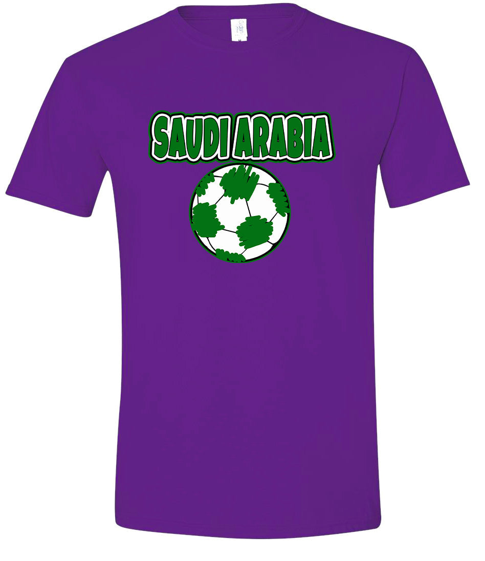 Saudi Arabia Soccer Children's Gildan Soft Shirt