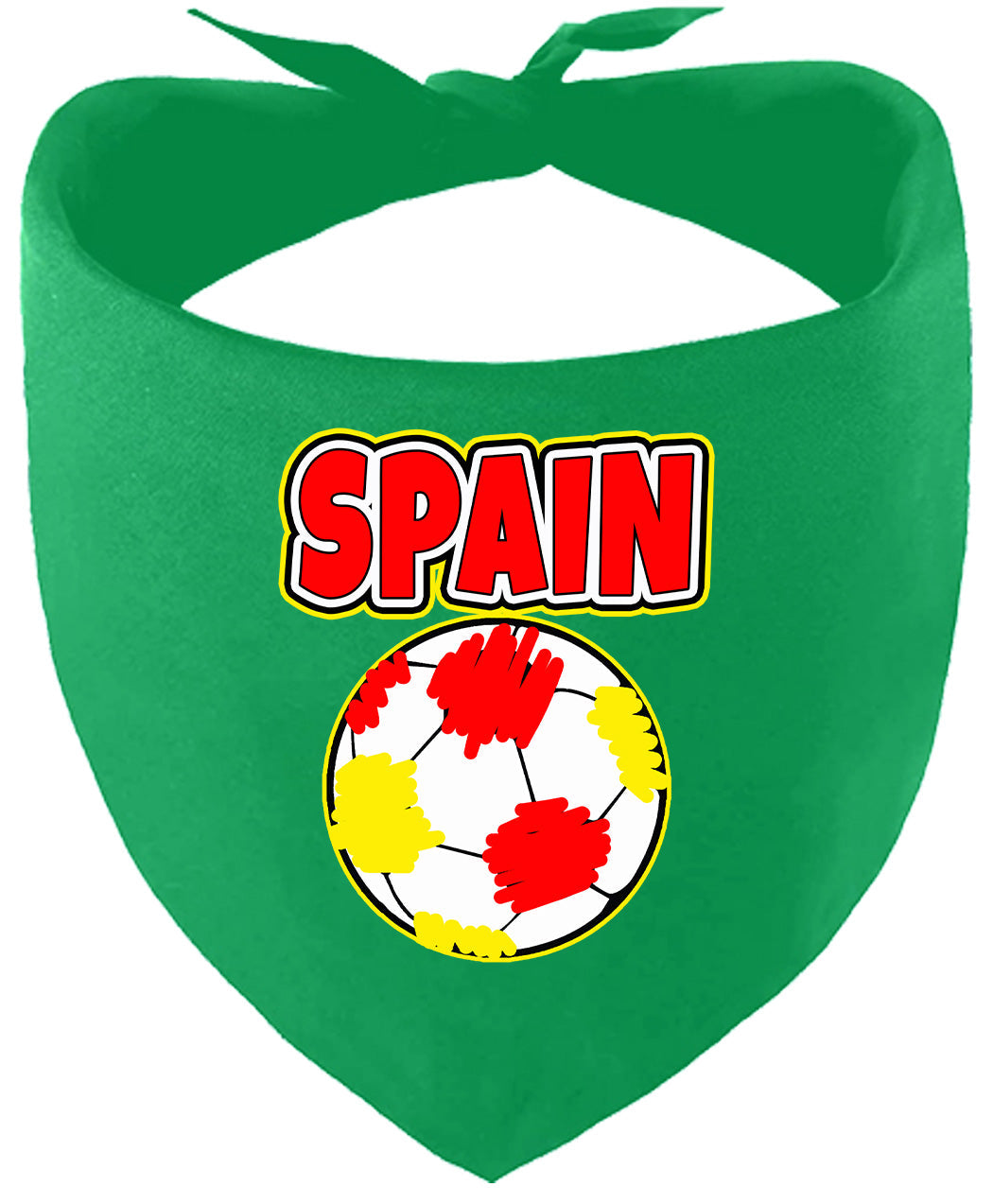 Spain Soccer Pet Bandana