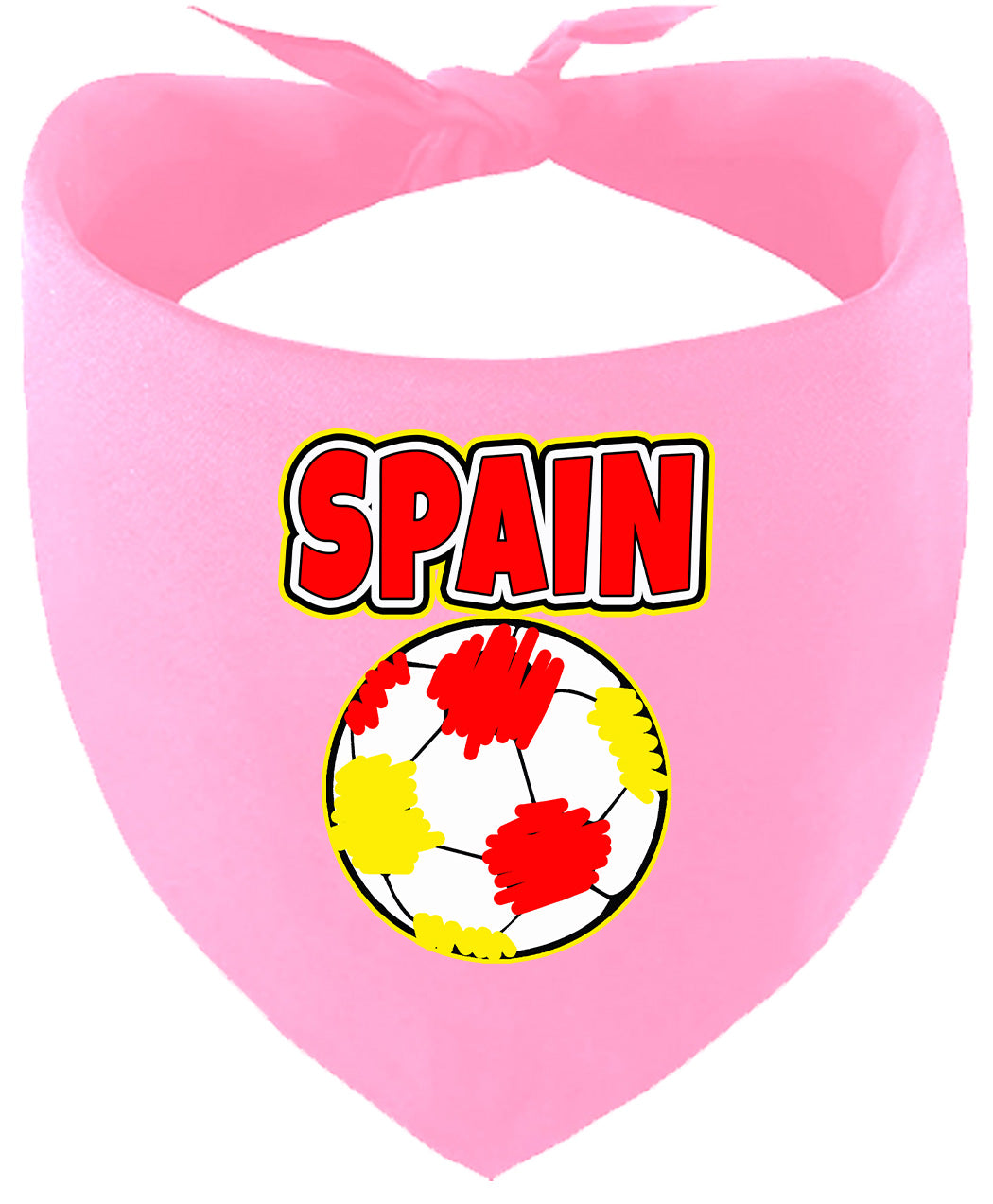 Spain Soccer Pet Bandana