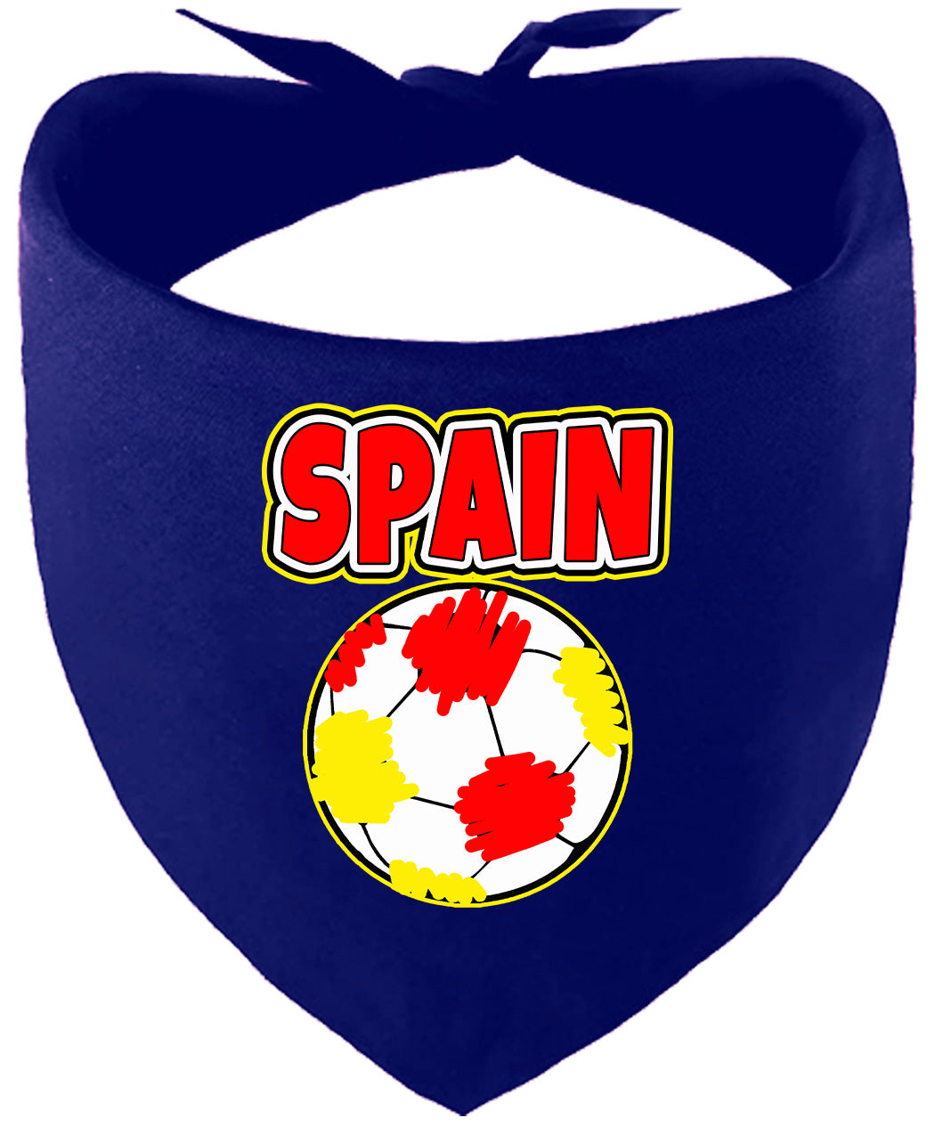 Spain Soccer Pet Bandana