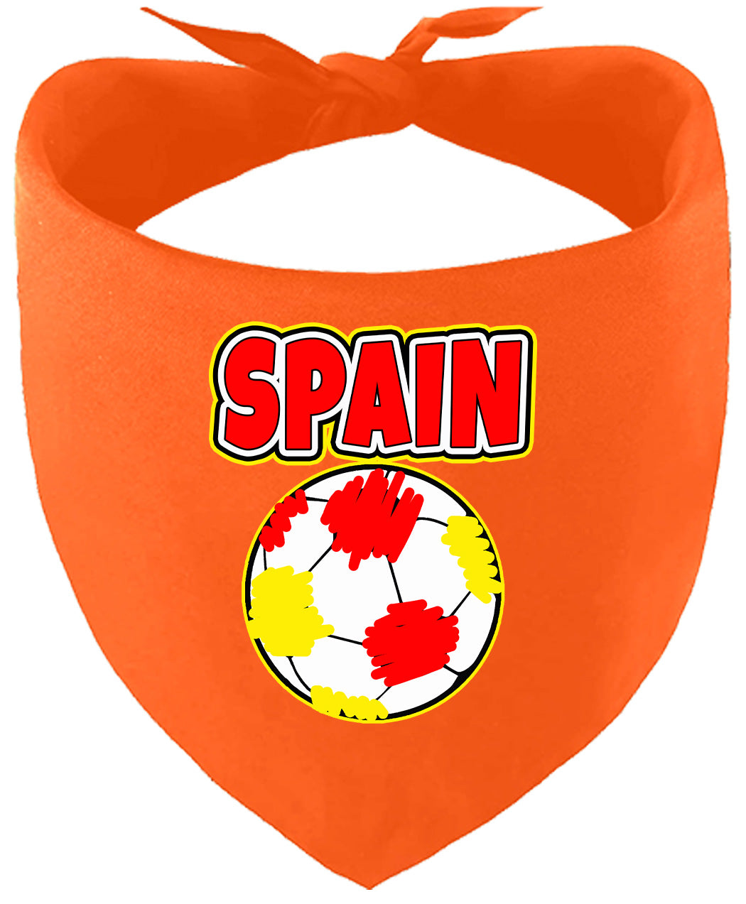 Spain Soccer Pet Bandana