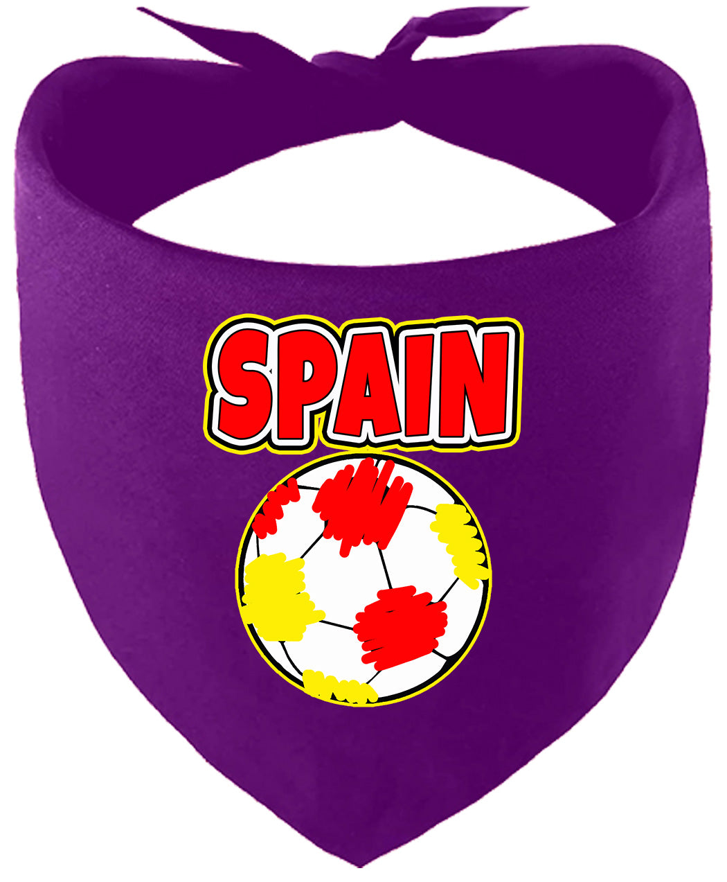 Spain Soccer Pet Bandana