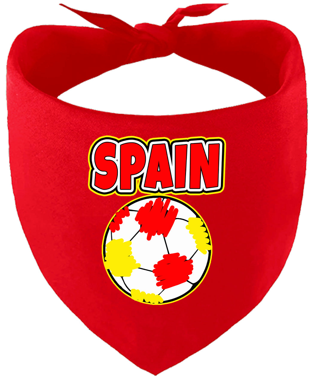 Spain Soccer Pet Bandana