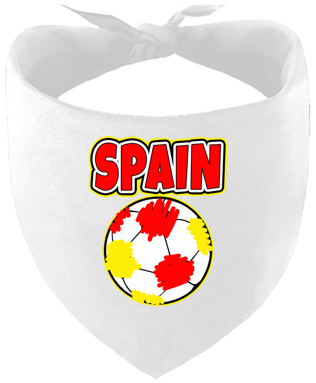 Spain Soccer Pet Bandana